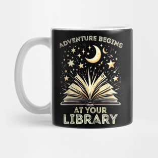 Adventure Begins At Your Library 2024 Mug